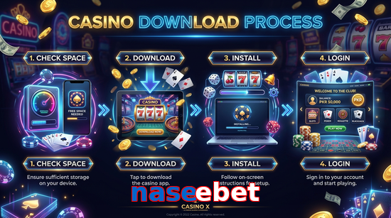 Game list for Naseebet download section